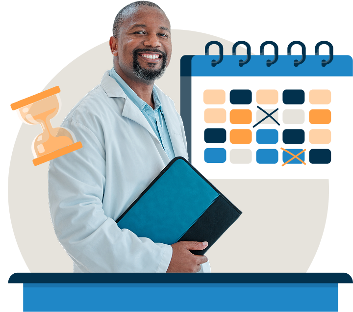 Laptop with Doc Clik app