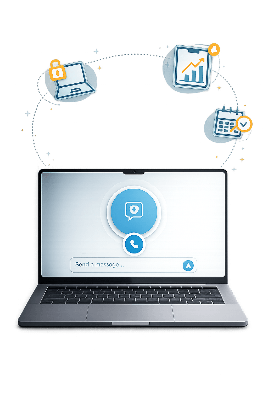 Computer with functionalities