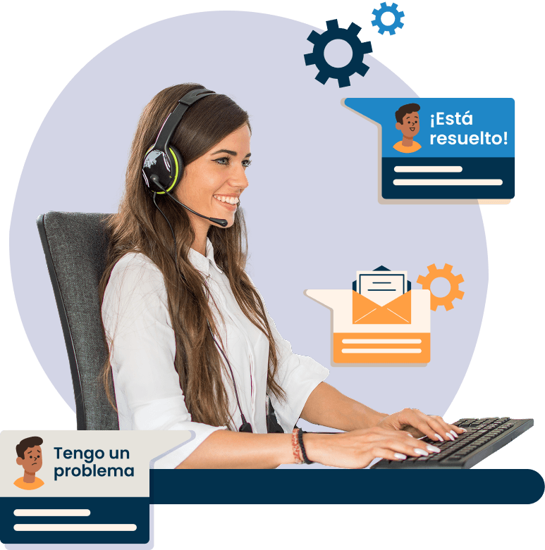 Contact illustration